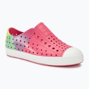 Dětské boty  Native NA-12111502 Jefferson Block dazzle pink/shell white/celery maria starfish