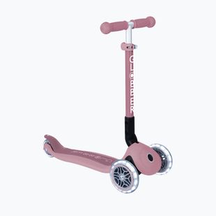 Dětská koloběžka Globber Junior Foldable Lights Eco berry