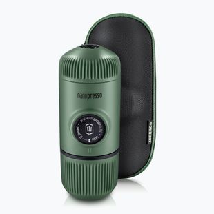 Přenosný kávovar Wacaco Nanopresso 80 ml + pouzdro moss green