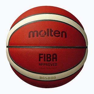 Basketbalový míč Molten B7G5000 FIBA brown velikost  7