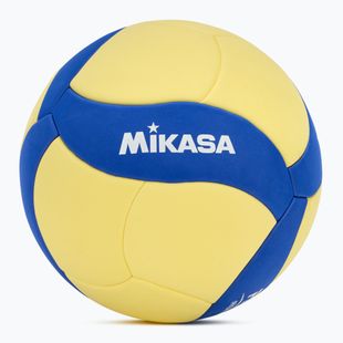 Volejbalový míč Mikasa VS123W yellow/blue velikost 5