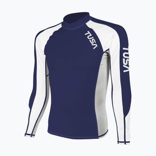 Pánské plavecké triko Longsleeve TUSA Navy blue rashguard