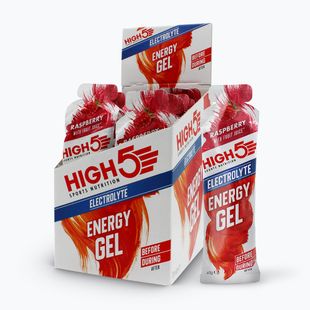 Energetický gel HIGH5 Energy Electrolyte 60 g malina