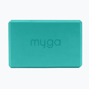 Jógová kostka Myga Foam Block turquoise