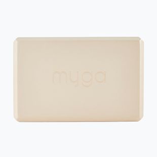 Jógová kostka Myga Foam Block béžová
