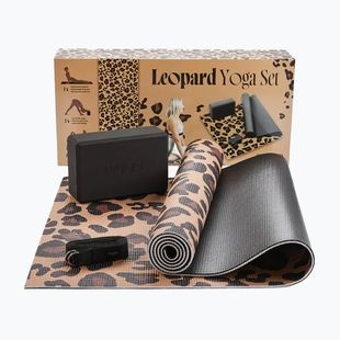 Sada na jógu Myga Leopard Yoga Set brown