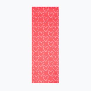 Jógová podložka Myga Heart Limited Edition red