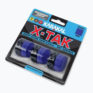 Omotávka na squashovou raketu Karakal X Tak 3 pack blue