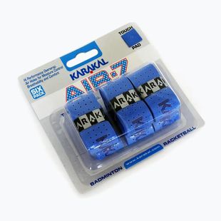 Squashové omotávky Karakal Air 7 Overwrap Grip 6 pack blue