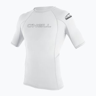 Pánské plavecké tričko O'Neill Basic Skins Rash Guard white