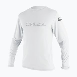 Pánský plavecký longsleeve O'Neill Basic Skins Sun Shirt white