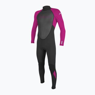 Dětský neopren   O'Neill Reactor-2 3/2 Back Zip Full black/berry