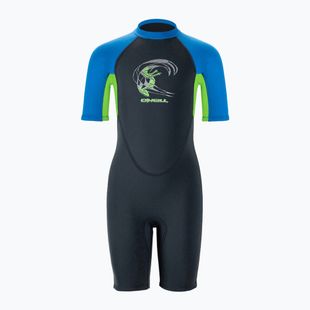Dětský neopren   O'Neill Toddler Reactor-2 2 mm Back Zip S/S fx6/graphite/dayglo/ocean
