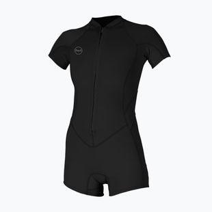 Dámský plavecký neopren O'Neill Bahia 2/1 mm Front Zip Spring black