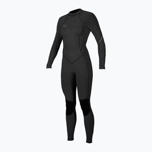 Dámský plavecký neopren O'Neill Bahia 3/2 Back Zip Full black/black/black