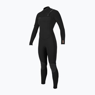 Dámský plavecký neopren O'Neill Hyperfreak 4/3+ mm Chest Zip Full black/black
