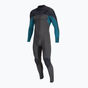 Dětský neopren  O'Neill Hyperfreak Fire 5/4+ Chest Zip Full midnight/black/tidepool