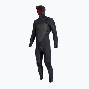 Pánský neopren O'Neill Psycho Tech 6/4+ Chest Zip w/Hood black 5545