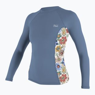 Dámské plavecké tričko Longsleeve O'Neill Side Print Rash Guard infinity/talitha