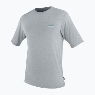 Pánské plavecké tričko  O'Neill Trvlr Hybrid Graphic Sun Shirt smoke