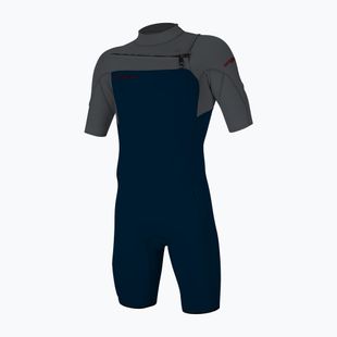 Pánský plavecký neopren O'Neill Hammer 2mm Chest Zip SS Spring abyss/graphite/graphite