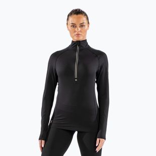 Dámská termoakční mikina Surfanic Cozy Zip Neck black