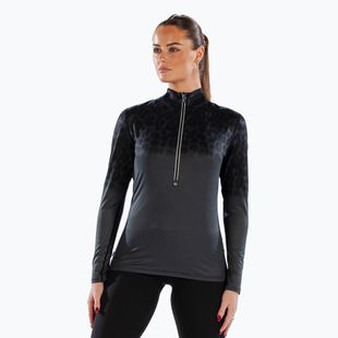 Dámské termo tričko longsleeve Surfanic Cozy CarbonDri Limited Edition Zip Neck black