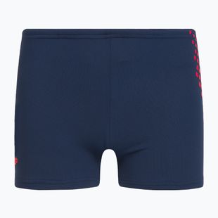 Dětské plavky Speedo Essential Placement Allover Trunks blue/red