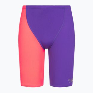 Dětské plavky Speedo Endurance+ High Waist Jammer purple/red