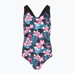 Dětské jednodílné plavky Speedo Allover Splashback blue/pink