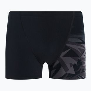 Pánské plavecké boxerky Speedo HyperBoom V-Cut Aquashort black/siren red