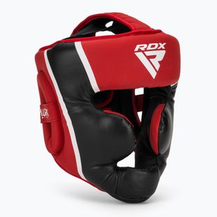 Boxerská přilba RDX Head Guard Aura Plus T-17 red