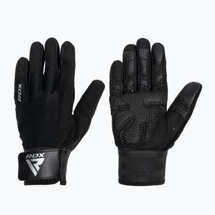 Trekingové rukavice RDX W1F Full Finger black