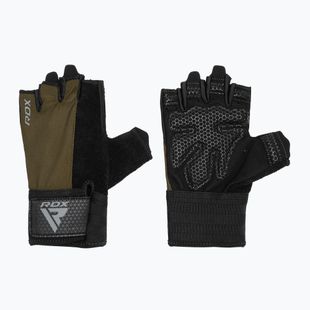 Rukavice RDX W1H Gym Workout army green