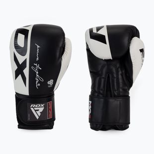 Boxerské rukavice RDX REX F4 bílé a černé BGR-F4B-10OZ