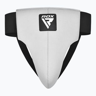 Pánský chránič třísel RDX R1 Martial Arts white/black