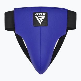 Pánský chránič třísel RDX R1 Martial Arts Groin Guard blue/black