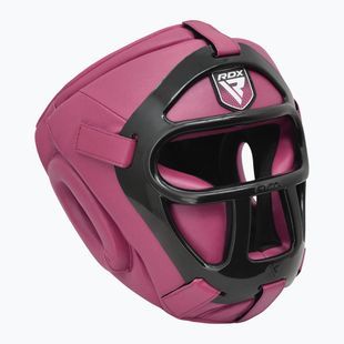 Boxerská helma RDX Guard Grill T1 pink