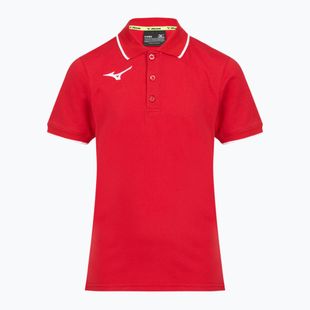 Dětské tričko Mizuno Polo red/white