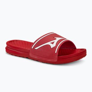 Nazouváky  Mizuno Relax Slide highriskred/white