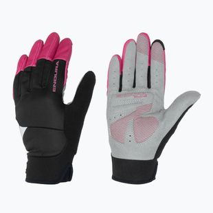 Dámské cyklistické rukavice Endura Windchill W cerise