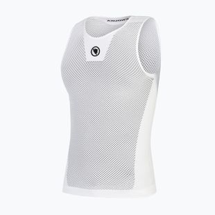 Pánská cyklistické tílko Endura Fishnet II Sleeveless Baselayer white