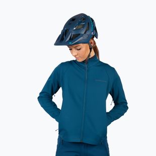 Dámská cyklistická bunda Endura SingleTrack Softshell blueberry