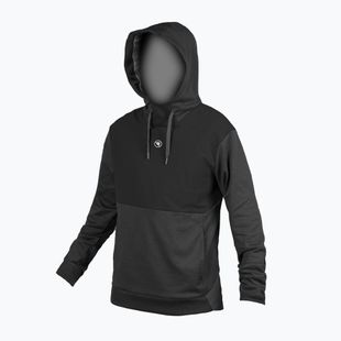 Pánská cyklistická mikina Endura Trailster Tech Hoodie black