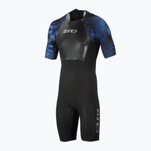 Dámský triatlonový oblek ZONE3 Swimskin black/blue