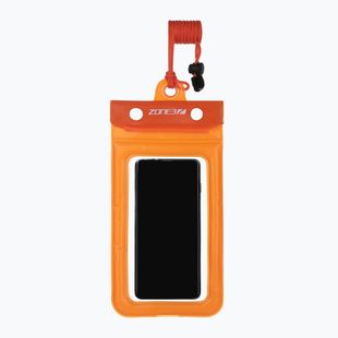 Voděodolné pouzdro ZONE3 Waterproof Phone Pouch clear/orange