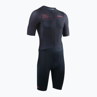 Pánský triatlonový oblek ZONE3 Aeroforce X II Trisuit black