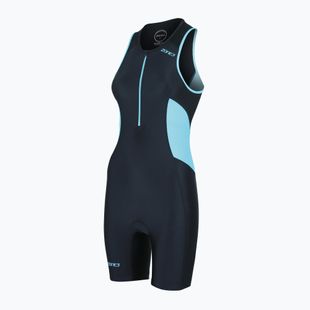 Dámský triatlonový oblek ZONE3 Activate Trisuit black/turquoise