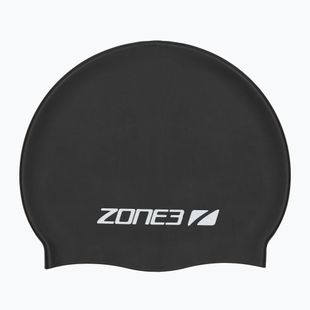 Plavecká čepice ZONE3 Silicone Swim black