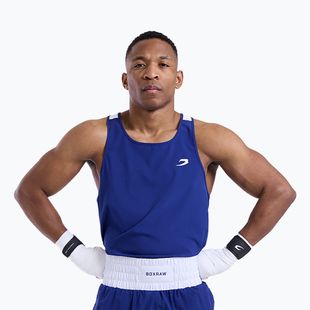 Pánské tričko na lezení Boxraw Stevenson Tank 2.0 blue/white